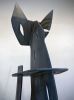 Yip, Yip, Yip | Public Sculptures by John Randall Nelson. Item composed of steel