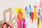 Paint By No Numbers | Mixed Media by Leisa Rich. Item composed of synthetic