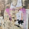 Felling Stitches | Mixed Media in Paintings by Dale Voelker. Item made of paper compatible with contemporary and modern style