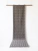 Handwoven Woolen Gray & White Runner Rug | Rugs by Evergreen Carpets. Item composed of wool compatible with boho and minimalism style