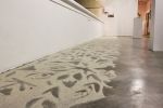"Tread Upon" Sand Installation | Mixed Media by Janet Botes