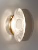Pebble Sconce by Gaea Craft | Sconces by Gaea Craft. Item made of bronze & glass compatible with modern style