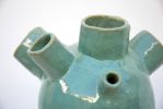 Hydra Vase - Turquoise | Vases & Vessels by niho Ceramics. Item composed of stoneware in minimalism or contemporary style