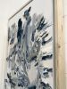"april showers" (sold) | Oil And Acrylic Painting in Paintings by VISCERAL HOME STUDIO. Item made of canvas works with boho & minimalism style