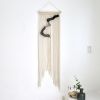 Abstract River | Macrame Wall Hanging in Wall Hangings by YASHI DESIGNS. Item composed of cotton compatible with contemporary and japandi style