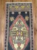 Hand-woven Turkish Rug Doormat| 1.9 x 3.11 | Small Rug in Rugs by Wool and Rug. Item composed of wool in boho or contemporary style
