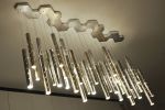 Heavy Rain - Modular Chandelier | Chandeliers by ILANEL P/L. Item made of aluminum works with contemporary & eclectic & maximalism style