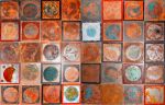 Planetary Wall | Oil And Acrylic Painting in Paintings by Adam Shaw Studio | Museum of Sonoma County in Santa Rosa. Item composed of canvas and synthetic