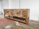 Model #1075 - Custom Double Sink Vanity | Countertop in Furniture by Limitless Woodworking. Item made of maple wood works with mid century modern & contemporary style