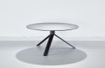 Round Tube table 155 cm / 61 inch | Dining Table in Tables by Maarten Baptist | Eindhoven in Eindhoven. Item made of metal with synthetic