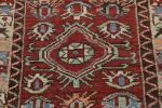 Rug & Kilim’s Antique Tribal rug in Red, Blue, Green & Black | Area Rug in Rugs by Rug and Kilim
