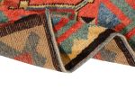 Classic Tulu Style Rug Red Green Medallion Tribal Pattern | Area Rug in Rugs by Rug and Kilim
