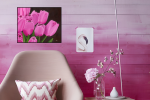 Cara's Tulips - Vibrant Giclée Print | Prints in Paintings by Michelle Keib Art. Item made of paper