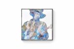 Jimi hendrix love forever | Oil And Acrylic Painting in Paintings by Virginie SCHROEDER. Item composed of canvas in boho or minimalism style