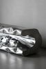 Wave-Form Steel Bench — Tarifa by Nitush Aroosh | Benches & Ottomans by Nitush Aroosh. Item composed of steel in contemporary or eclectic & maximalism style