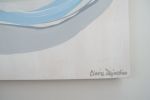 Shade of Pale 04 | Oil And Acrylic Painting in Paintings by Claire Desjardins. Item composed of wood and synthetic