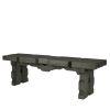 Alameda Outdoor Bench | Benches & Ottomans by Pfeifer Studio. Item made of wood compatible with rustic and southwestern style