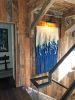 Indigo Duel II | Macrame Wall Hanging in Wall Hangings by Liz Robb | Blackberry Farm in Walland. Item made of wool with fiber