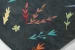 Rug & Kilim’s Suzani Kilim, Black with Vibrant Animal | Area Rug in Rugs by Rug and Kilim