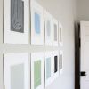Linear drawings - set of ten | Prints by Emma Lawrenson. Item composed of paper