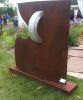 "Diversion" | Sculptures by Brian Schader | K Newby Gallery & Sculpture Garden in Tubac. Item made of steel