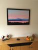 Coastal Bliss, Morning Meditation | Oil And Acrylic Painting in Paintings by Peter N Van Giesen. Item composed of synthetic