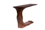 Amorph Frolic Console Table, Walnut Stained, by Amorph | Tables by Amorph. Item composed of wood