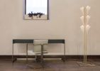 Cyrus Floor Lamp | Lamps by Bianco Light + Space | The Future Perfect in New York. Item composed of brass and glass in art deco or modern style