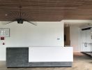 Reception Desk | Tables by Zachary Zorn Designs | TAVA Waters in Denver. Item made of wood