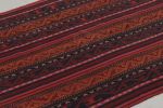 Vintage Persian Kilim in Red and Blue with Geometric Stripes | Area Rug in Rugs by Rug and Kilim