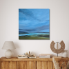 Coastal Fog | Oil And Acrylic Painting in Paintings by Filomena Booth Fine Art. Item composed of canvas in contemporary or coastal style