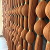 Terracotta Rhythm — Sculptural Fiber Wall Art | Macrame Wall Hanging in Wall Hangings by Sarmal Design. Item composed of cotton and metal in boho or minimalism style