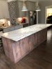 Model #1059 - Custom Kitchen Island | Countertop in Furniture by Limitless Woodworking. Item composed of maple wood in mid century modern or contemporary style