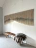 Seraphic Wings | Tapestry in Wall Hangings by Kat | Home Studio. Item made of wood with wool works with minimalism & contemporary style