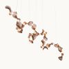 Dune 20 Spiral in Metallic Tones Pendant Light | Chandeliers by MOSS Objects. Item composed of metal in contemporary or japandi style