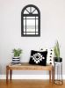 Black Kilim Wool Throw Pillow Cover – Handwoven Neutral Boho | Cushion in Pillows by Mumo Toronto. Item made of cotton compatible with boho and country & farmhouse style