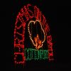 Christmas on the Bayou Sign | Sculptures by Boonies Design + Fabrication. Item composed of metal