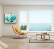 Pillar | Oil And Acrylic Painting in Paintings by Barbara Rubenstein. Item made of wood with paper