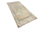 Vintage Turkish Rug Doormat | 1.9 X 3.5 | Small Rug in Rugs by Vintage Loomz. Item compatible with boho and mediterranean style