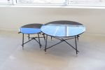 Nesting tables | Coffee Table in Tables by Industrial Arts LLC | Denver Tech Center in Greenwood Village. Item made of bronze with glass