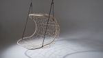 Studio Stirling "Big Wave" | Swing Chair in Chairs by Studio Stirling. Item made of steel works with minimalism & modern style
