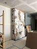 Custom Plaster Finish on Existing Brick | Wall Treatments by EMILY POPE HARRIS ART