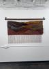 Woven Wall Hanging "Sunset in Sedona" | Tapestry in Wall Hangings by MossHound Designs | The Brent Lofts in Pensacola. Item made of oak wood with cotton works with mid century modern & japandi style