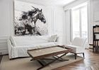 Bay Horse | Oil And Acrylic Painting in Paintings by Irena Orlov. Item composed of canvas & glass