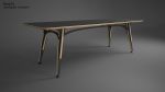 Gung Fu Dining Table | Tables by Peter Qvist. Item made of birch wood works with minimalism & contemporary style
