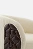 Cozy Armchair Shell Edition | Chairs by ALPAQ STUDIO. Item made of walnut with fabric works with mid century modern & contemporary style