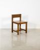 Exotic Solid Wood Outdoor Dining Chair from Costantini | Chairs by Costantini Design. Item made of wood