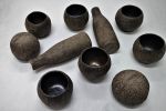 Round Coffee Mug, Ceramic Tea Cup | Drinkware by YomYomceramic. Item made of ceramic works with rustic style