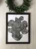 Locust Tree Ring Print | Prints by Erik Linton. Item made of paper