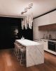 Heavy Rain - Modular Chandelier | Chandeliers by ILANEL P/L. Item made of aluminum works with contemporary & eclectic & maximalism style